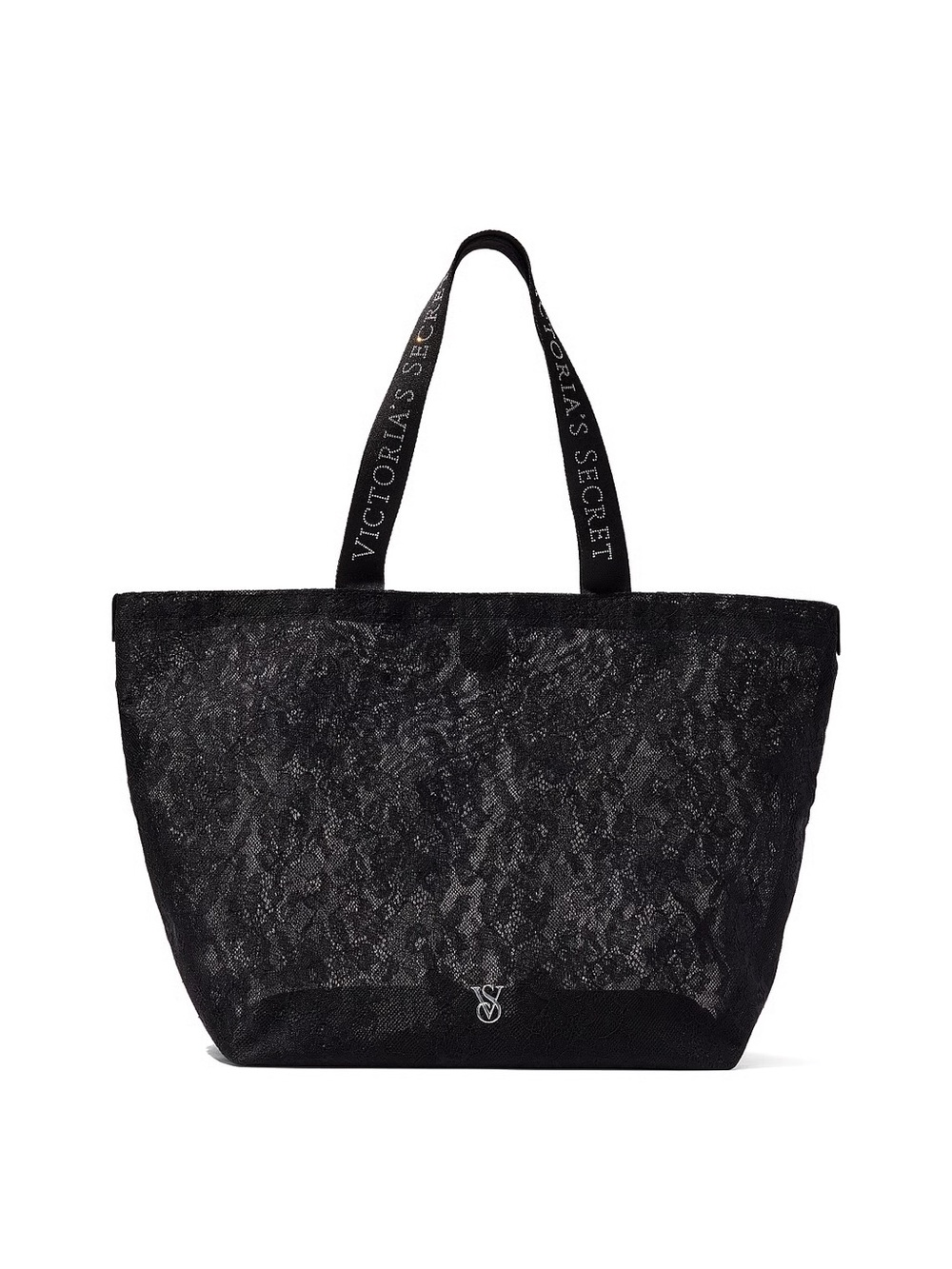 Victoria's Secret Black Lace Tote